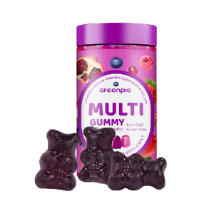 Greenpie نظام غذائي أساسي متعدد الفيتامينات الدببة حلوى غائر مكمل صحي للشعر 60 Gummies فيتامينات متعددة - Product Image 6