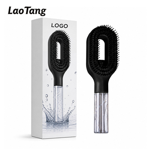 <span class=keywords><strong>Brosse</strong></span> à <span class=keywords><strong>cheveux</strong></span> 2-en-1 avec pulvérisateur d'eau, <span class=keywords><strong>brosse</strong></span> à poils de sanglier et nylon <span class=keywords><strong>pour</strong></span> une hydratation fine et une chevelure lisse sans frisottis - Product Image 1