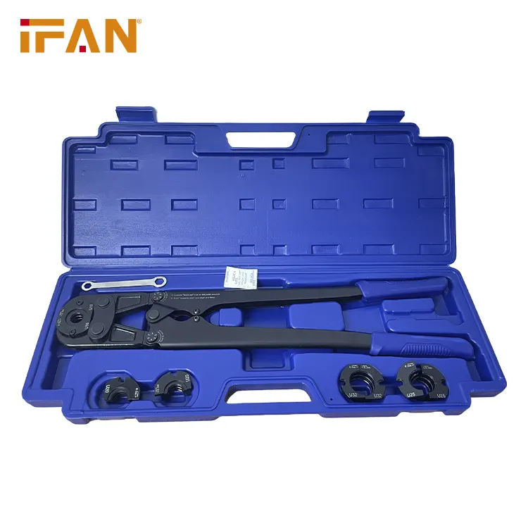 Высококачественный обжимной инструмент IFAN Pex, Регулируемый Ручной пресс-инструмент, ручной обжимной инструмент для Pex трубы