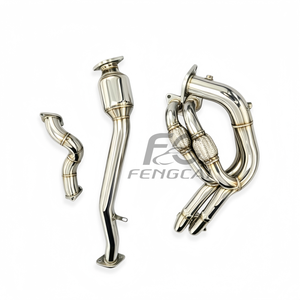 Tuyau d'échappement haute performance en acier inoxydable SS304 pour Subaru BRZ 2.0, 2.4, 2012-2024 avec double sortie pour un son amélioré - Product Image 5
