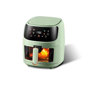 Horno eléctrico multifuncional <span class=keywords><strong>de</strong></span> 6L/7L, contenedor <span class=keywords><strong>de</strong></span> <span class=keywords><strong>aceite</strong></span> desmontable e indicador <span class=keywords><strong>de</strong></span> luz, pantalla LCD doméstica, <span class=keywords><strong>freidora</strong></span> <span class=keywords><strong>de</strong></span> aire a un <span class=keywords><strong>precio</strong></span> - Product Image 6