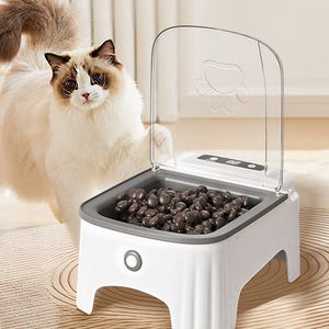 <b>Timer</b> Auto-Lid Pet Feeder - Cat Dog Food Bowl Dispenser Export Trade - Product Image 3