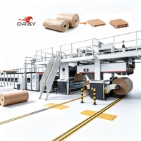 Máquina Automática Oray para Cartón Corrugado, de Ahorro Energético, Accionada por Electricidad, para Plantas de Alimentos, Línea de Comercio Electrónico de 3000 mm, Soldadura Portátil