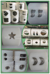 เครื่องทำเบอร์เกอร์อัตโนมัติรูปดาว รูปพระจันทร์ รูปหัวใจ รูปปลา สำหรับทำไก่ทอด นักเก็ต เนื้อ ปั้นแฮมเบอร์เกอร์ ขาย - Product Image 4