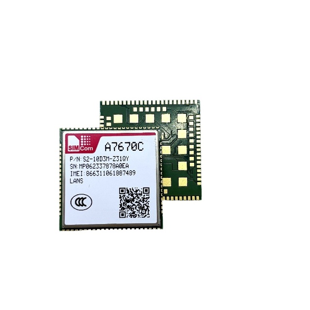 100a% Original SIMCOM 4G LTE Cat 1 Module A7670 4G Module A7670C Communication Module for Wireless Internet