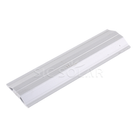 Connecteur de raccordement pour rail PV en aluminium, pour joint de profil de montage solaire et utilisation en installation