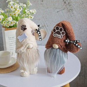 โฮโมเซเปียน1ชิ้นน่ารักสำหรับสุนัขแคระของเล่นผ้ากำมะหยี่ข้ามพรมแดนของเล่นที่ตั้งโชว์ของประดับบนโต๊ะ - Product Image 3