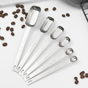 6pcs Portable <strong>Tablespoon</strong> <strong>Measuring</strong> <strong>Spoons</strong> Set Stainless Steel Digital <strong>Measuring</strong> <strong>Spoons</strong> with Scale - Product Image 3