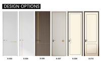 ROI Home TechTOP Design italien moderne haut de gamme intérieur en bois massif placage WPC finition balançoire ouverte manuelle hôtels MDF étanche