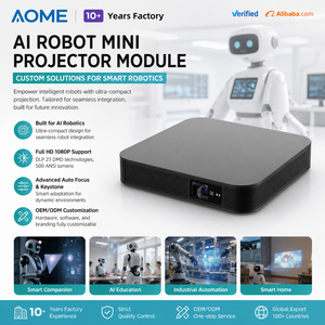 Proyector LED portátil profesional 4K Video <span class=keywords><strong>HD</strong></span> 3D 1080P Enfoque automático Tecnología DLP 15000mAh Mini 2G Batería de tiro corto 5G WiFi - Product Image 2