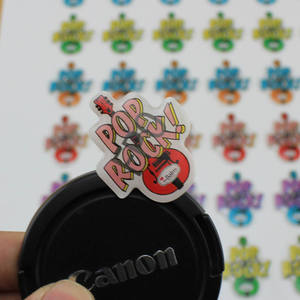 Autocollants à paillettes Double mur de luxe, étiquette bombée pour la décoration de la tasse de café, adhésif individuel personnalisé, pièces - Product Image 4