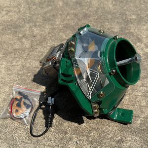 Trémie de pièces de monnaie en métal vert 110v/220v avec entonnoir pour machine de jeu d'arcade - Product Image 1