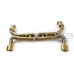 Colector de Escape de Titanio Ligero de Lujo, Tubo de Escape de Alto Rendimiento para Porsche 996 S GT2 3.6T 3.8T - Product Image 1
