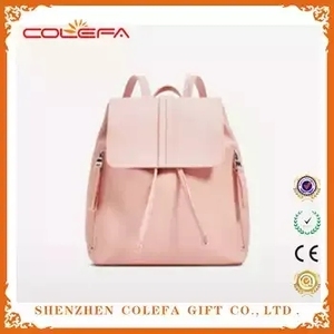 Zaino in finta pelle stile stile mini stile naturale della ragazza <span class=keywords><strong>rosa</strong></span> personalizzato per le ragazze - Product Image 5