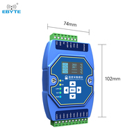 Módulo de adquisición de temperatura de termopar tipo K Ebyte ODM RS485 compatible con protocolo ModbusTCP o Modbus RTU
