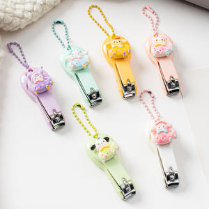 Juego <span class=keywords><strong>de</strong></span> cortaúñas plegable portátil <span class=keywords><strong>Sanrio</strong></span>, cortaúñas <span class=keywords><strong>de</strong></span> plástico a prueba <span class=keywords><strong>de</strong></span> salpicaduras para estudiantes y niños, uso <span class=keywords><strong>de</strong></span> dedos - Product Image 4