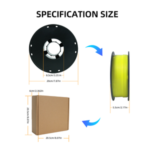 Filamento de Impresión 3D Fluorescente PLA Activado por UV Newmars3dp de 1.75mm y 1kg, Venta al Por Mayor de Fábrica, Compatible con OEM y ODM - Product Image 5
