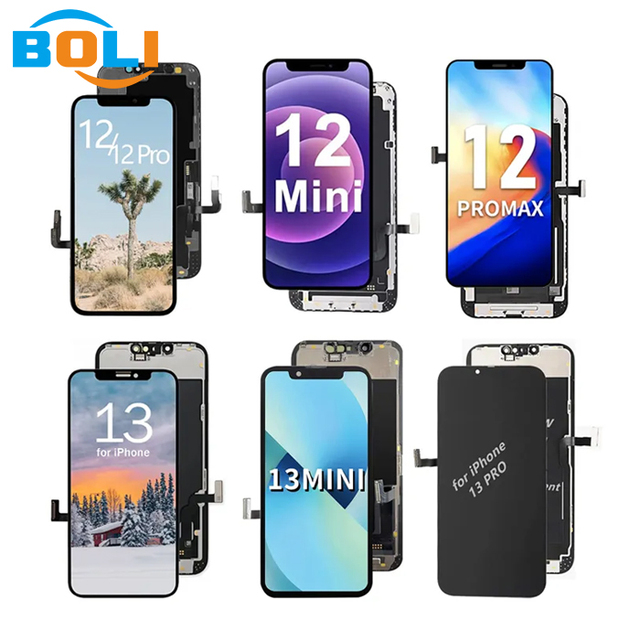 Manufacturer-Supplied OLED Screen Replacement for iPhone 11 12 13 Pro MAX 12 13 Mini Display Smartphone LCD Touch Screen