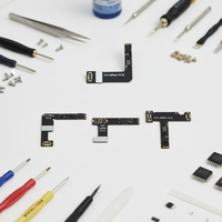Câble flexible de batterie en métal d'origine SanYi pour iPhone 14 ProMax, outil de réparation de téléphone portable de type L avec garantie d'un an