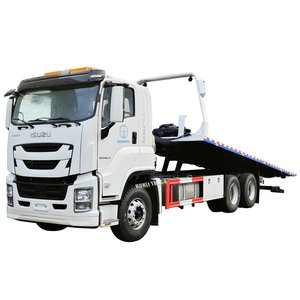 Camion de <span class=keywords><strong>remorquage</strong></span> de haute qualité à 10 roues ISUZU GIGA FVZ, plateau de 8,2 mètres, pour l'exportation au Salvador - Product Image 3