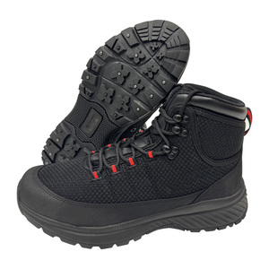 מגפי צודת מעור זפת דיג ציד מגפיים חתוכים מגפי הים נגד החלקה נהר נייל ציפורניים דיג - Product Image 4