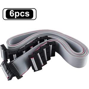 Câble plat Augiimor à 20 broches, pas de 2,54 mm, connecteur F-F IDC, pour écran d'ordinateur et équipement médical - Product Image 4