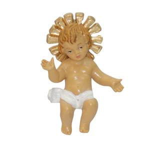 Jésus Bébé en PVC avec chapeau, hauteur 7 cm - Product Image 1