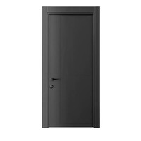 Porte laquée contemporaine, design contemporain, porte intérieure peinte avec couleur et dimensions personnalisées