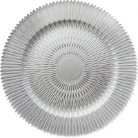 Assiette de présentation en verre vintage plaqué argent, motif soleil doré peint à la main, qualité alimentaire, écologique, pour mariage, vente en gros usine