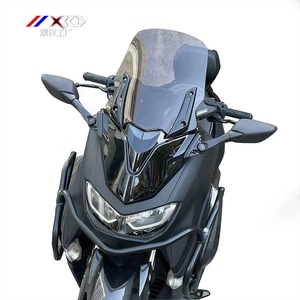 Pare-<span class=keywords><strong>brise</strong></span> pare-<span class=keywords><strong>brise</strong></span> avec <span class=keywords><strong>panneau</strong></span> de masque avant accessoires de rétroviseur pour yamaha Nmax155 2019-2024 - Product Image 2