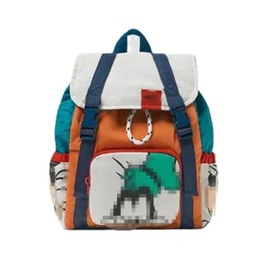 Women's Backpack Mouse Cartoon Pattern Large Capacity School Bag for Kindergarten Boy Girl Travel Bag