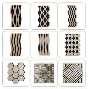 Panneaux acoustiques en lattes de bois pour hôtels modernes, avec <span class=keywords><strong>isolation</strong></span> phonique et absorption acoustique hautement efficace, design écologique - Product Image 3