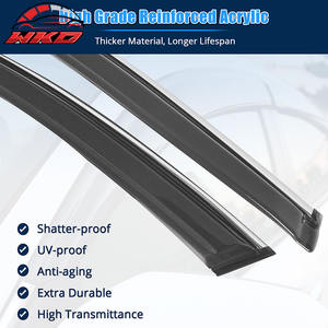 Pare-soleil et déflecteur de vent latéral en acrylique pour Toyota Camry 18-24 - Product Image 4