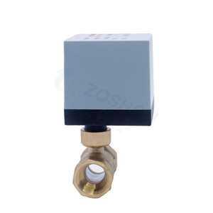 Vanne à boisseau sphérique électrique Hinler 220 V CA à passage complet, joint souple automatique pour chauffage de l'eau et énergie solaire - Product Image 2