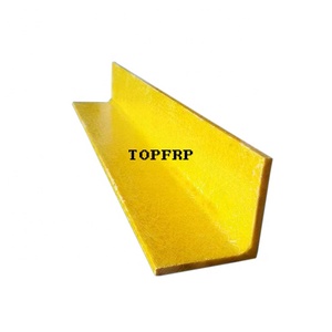 Perfil de Pultrusión de FRP de Poliéster Reforzado con Fibra de Vidrio de Alta Resistencia, Barra Angular en Forma de L - Product Image 1
