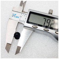 Objectif à sténopé M8 * 0.35 EFL 6mm avec pointe pointue de 1mm 58 degrés pour mini caméra à capteur 1/3 "objectif de reconnaissance faciale F4.5 M8