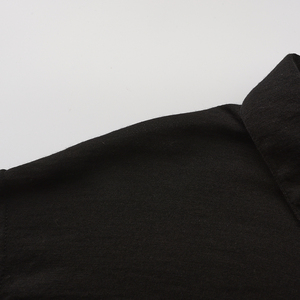 T-shirt de randonnée pour homme, en laine mérinos respirante, à séchage rapide, pour l'été, avec col brodé, imprimé court tricoté, pour l'extérieur - Product Image 5