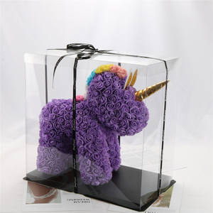 ของขวัญวันวาเลนไทน์ยอดนิยม ดอกกุหลาบอมตะ ยูนิคอร์น ดอกกุหลาบโฟม ยูนิคอร์น - Product Image 4