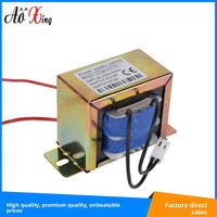 Transformateurs d'alimentation pour interphone vidéo, vente en gros directe usine ; Transformateur monophasé à double enroulement 66*36, entrée 110V, 0,1kW