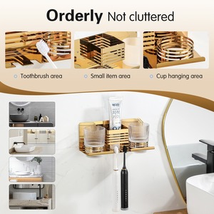 Portabicchieri in <span class=keywords><strong>acciaio</strong></span> inox di lusso leggero portabicchieri in vetro doppio con Design a righe - Product Image 5
