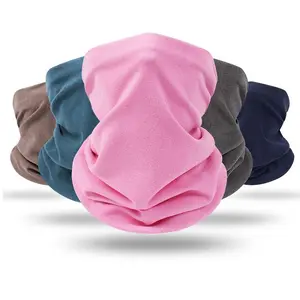 Outdoor Sports Thermal Knitted Neck Warmer Fashion Custom Adjustable Winter Neck Warmer Bandana