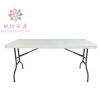 Table d'extérieur pliable rectangulaire portable ODT001 Banquet pique-nique réunion plastique vente en gros vente chaude