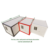 Direct From China Factory Villas préfabriquées de 2 étages Maison en conteneur en acier avec salle de bain pour location de vacances ou usage familial