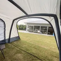 屋外旅行キャンプトレーラーRVサイド統合インフレータブルテント多機能RVテント