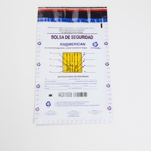 Bolsa de Seguridad a Prueba de Manipulación con Impresión Personalizada, Bolsa Desechable de Plástico para Depósito de Efectivo en Banco, con Línea de Desgarre VOID y Cierre Adhesivo Autoadhesivo - Product Image 2