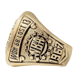 Bague de championnat personnalisée 1967 Philadelphia <span class=keywords><strong>76ers</strong></span>, bague de championnat de basket-ball, vente directe d'usine, bagues de champions personnalisées - Product Image 3