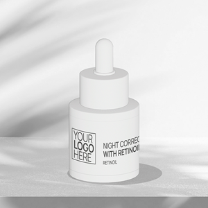 Aceite Facial de Retinol Hecho en Italia, Fabricación Profesional, OEM Disponible, para Reparación Nocturna, Suero Antiarrugas - Product Image 1