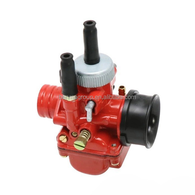 PHBG DS Racing Red / Black Edition Euro Carb Racing Carburator Carbs 17mm 19mm 21mm for Zuma JOG 50cc 70cc 90cc
