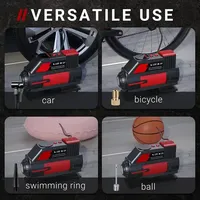Compresseur d'air portable pour voiture, gonfleur de pneus de voiture électrique, pompe à air pour pneus de voiture