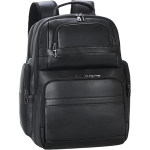 Men's Vintage <b>Leather</b> <b>Backpack</b> 15.6" Laptop Bag <b>Large</b> Capacity Business Travel Hiking Shoulder Daypacks - Product Image 1